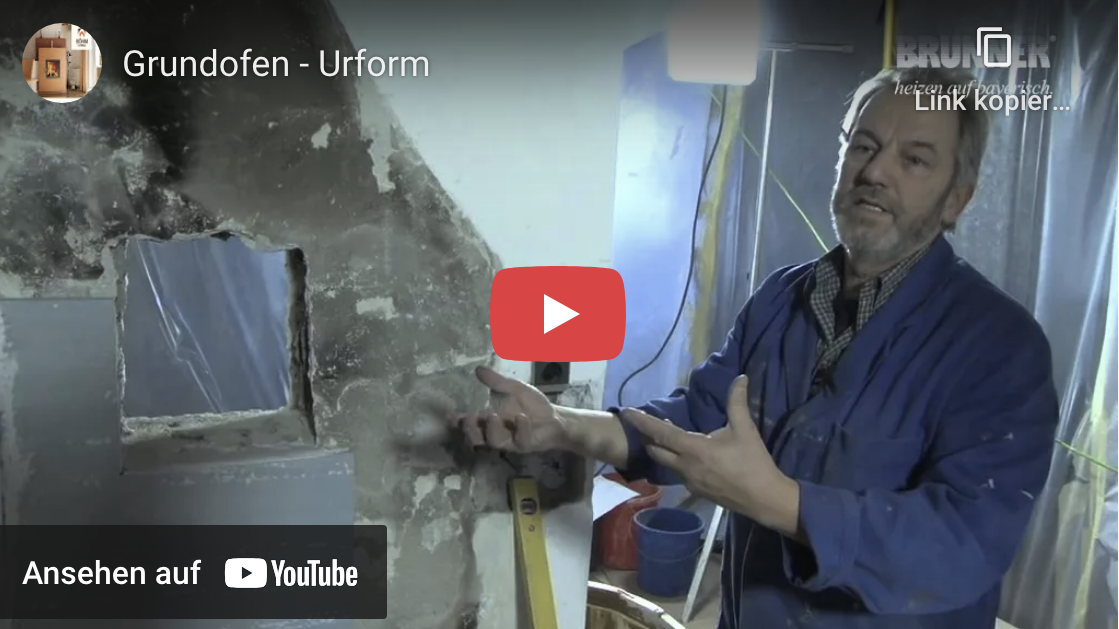 Grundofen - die Urform des Kachelofens